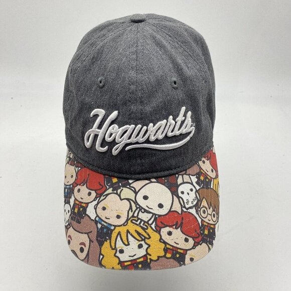 Harry Potter Hogwarts Chibi Character Baseball Cap Bill Adjustable Adult Hat - Picture 8 of 11